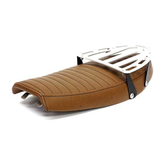 SR400/500 Flat Cafe Racer/Scrambler seat dark brown