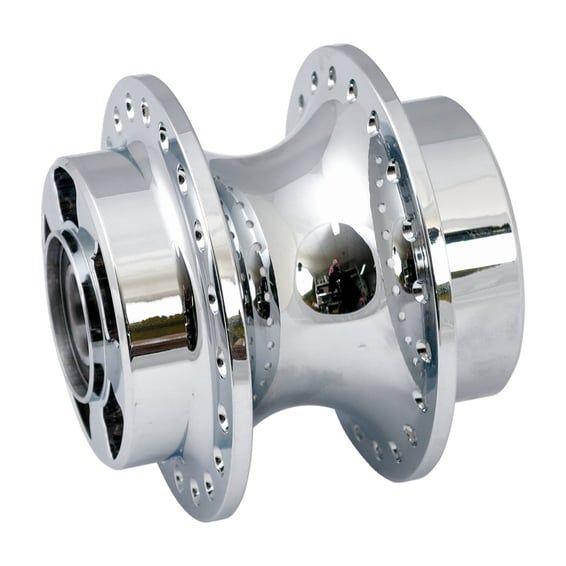 Front wheel hub, chrome
