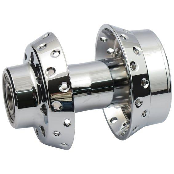 Front wheel hub, chrome