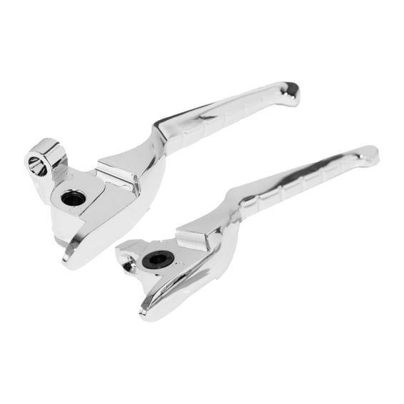 Enygma handlebar lever set. Chrome