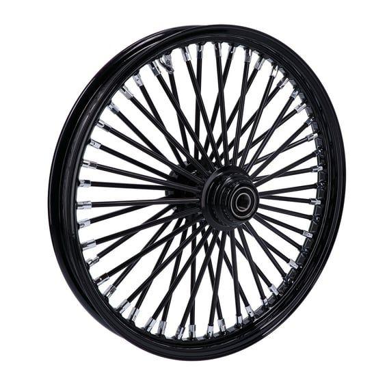 radial 48 fat spoke front wheel 2.15 x 21 SF black