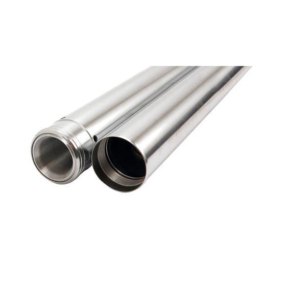 CC Eng. 49mm fork tubes, hard chrome. 24-7/8"