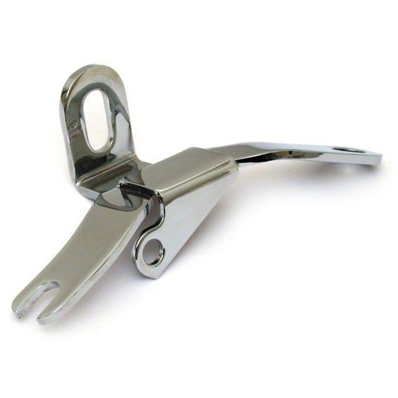 OEM style top motor mount. Chrome