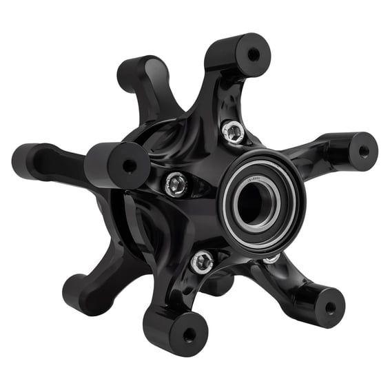 Spider Hub Kit Front. Black