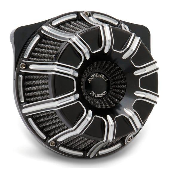 inverted air cleaner kit '10-Gauge'. Black CC
