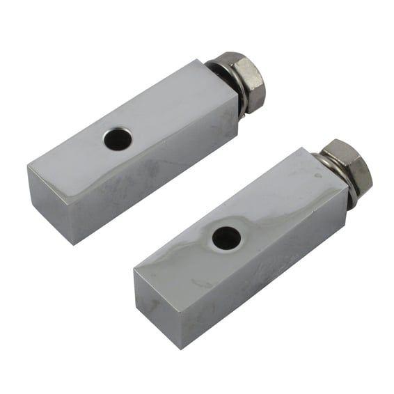 5/8" foot peg extension bar. 2" (51mm) long