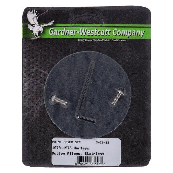 GW, point cover mount kit. Stainless, buttonhead allen
