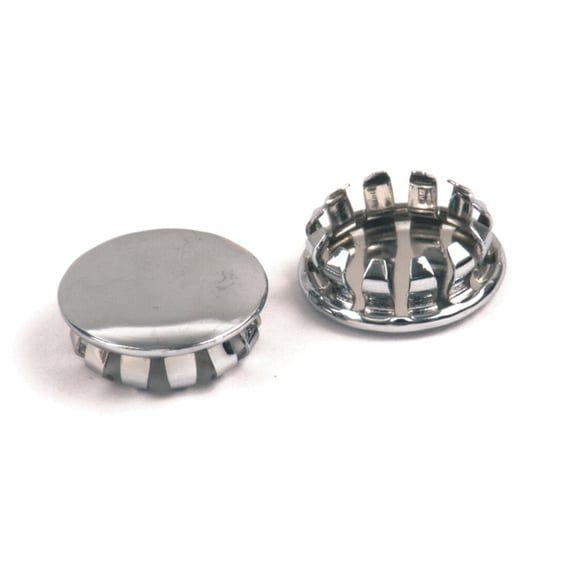 GW push-in plugs 3/4". Chrome