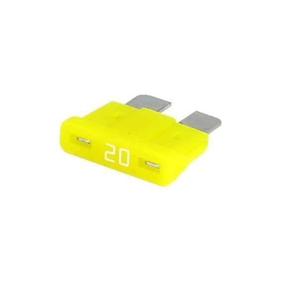 ATC fuse with LED indicator. Yellow, 20A