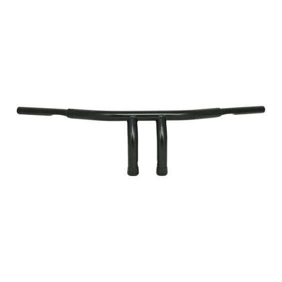Fat 1-1/4" tiller bar, 6" rise, black