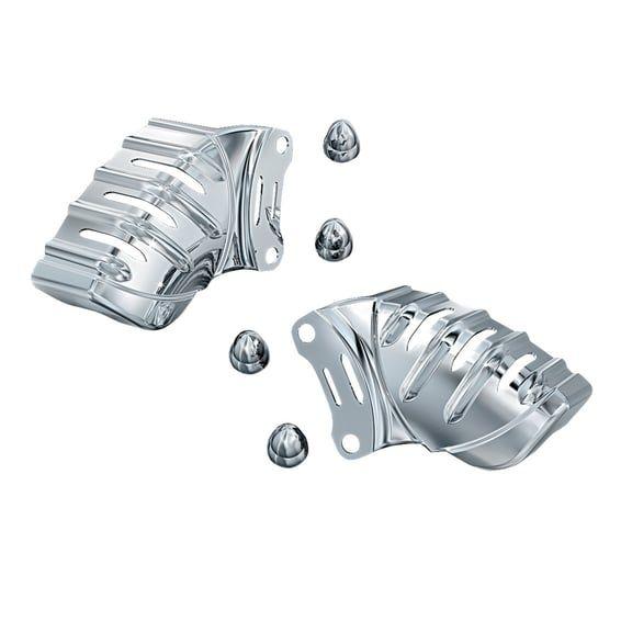 Front caliper covers for brembo