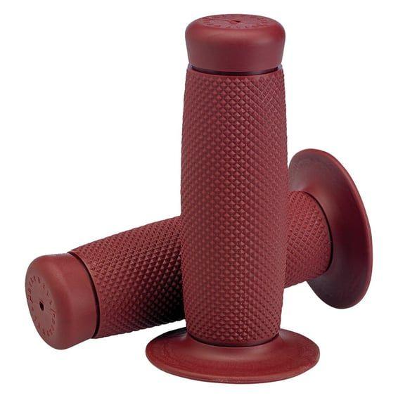 1" TPV grips Renegade oxblood
