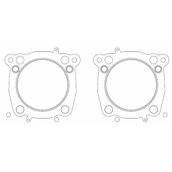 cylinder head gasket set. .040" MLS 4.500" bore