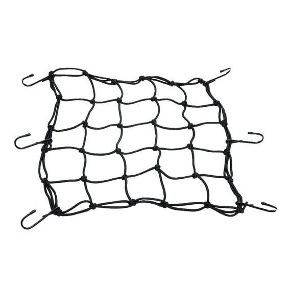 Cargo net. 12" (30.5cm) x 12" (30.5cm). Black