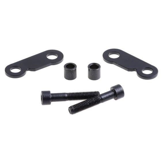 Nightster turn signal bracket set. Front. Black