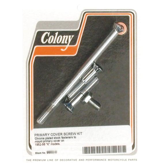 primary mount kit slotted head, chrome
