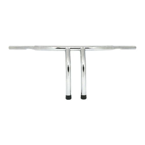 Fat 1-1/4" tiller bar, 12" rise, chrome
