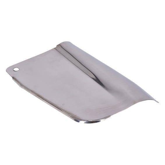 Back panel fork. Right side. Stainless