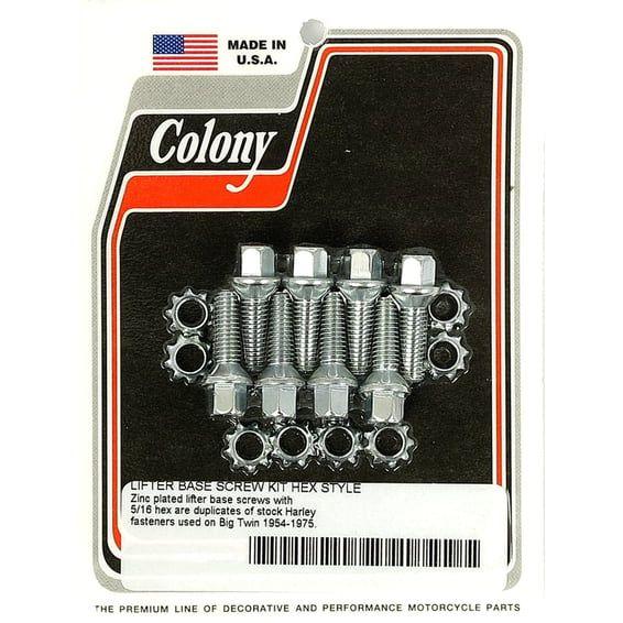 tappet block mount kit. OEM style, zinc