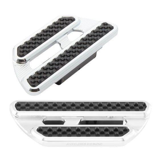 Method passenger floorboards. Chrome