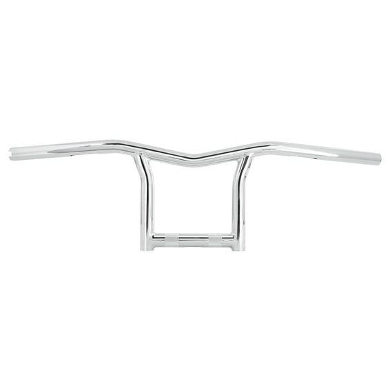 The Sid 1" handlebar 8" high. Chrome