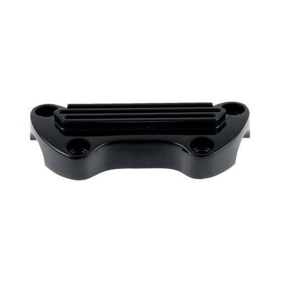 handlebar top clamp. Black