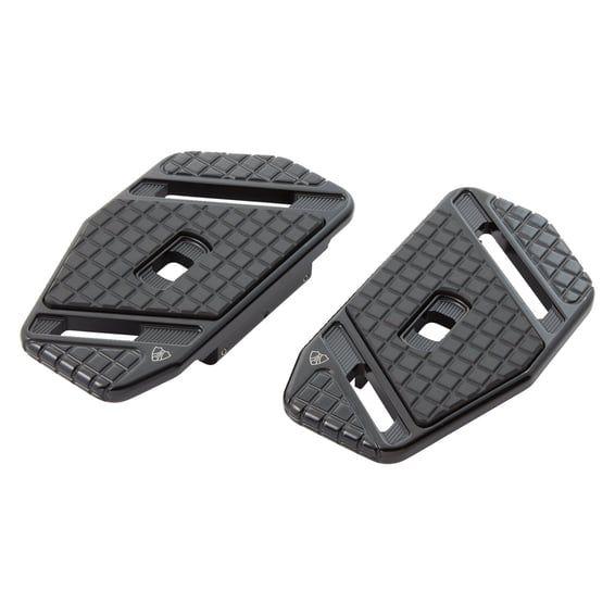 SpeedLiner passenger floorboards. All black