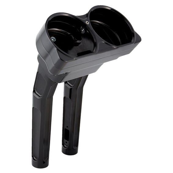 Method 10 risers for Road Glides. Black