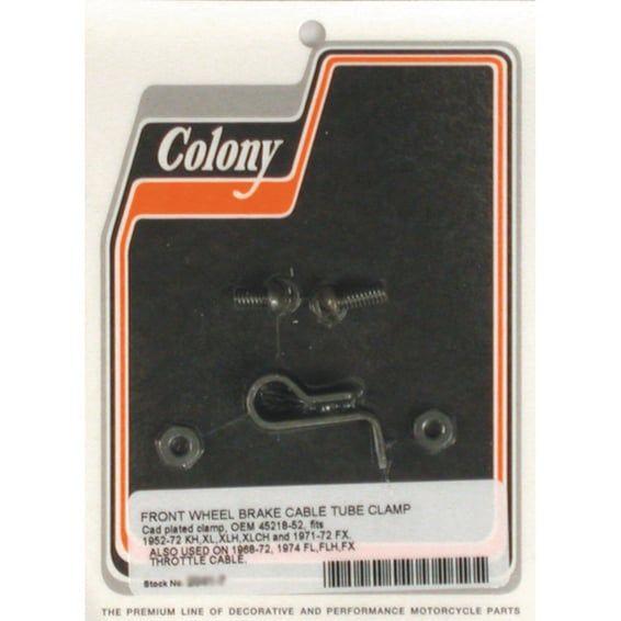 brake & throttle cable clamp