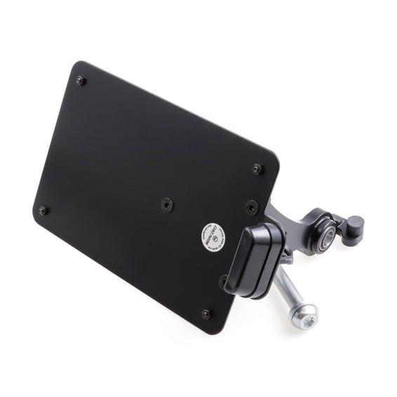 side mount license plate bracket, black. NL