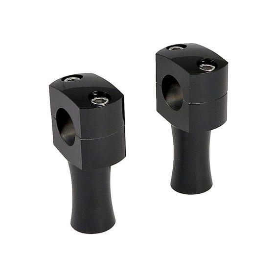 3" domed risers