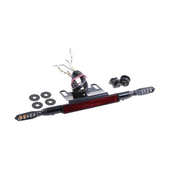 LED taillight & turn signal kit. Gloss black
