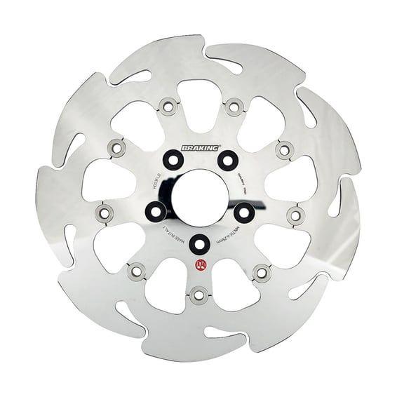 floating 9-spoke Wave brake rotor 11.5", rear