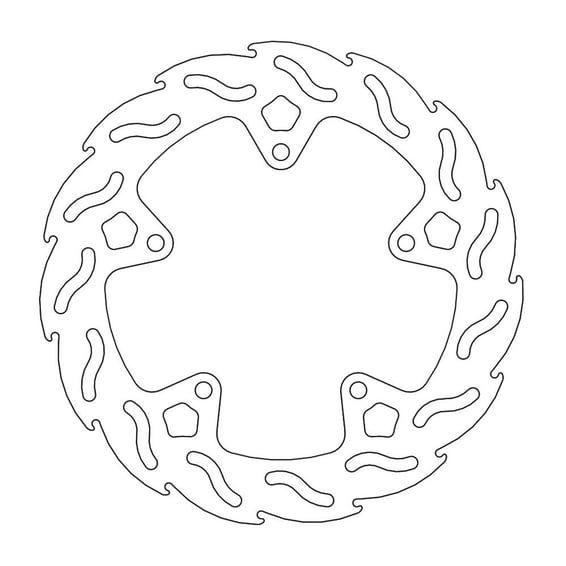 Flame series brake rotor
