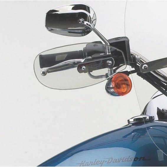hand deflectors, light tint. Slim size