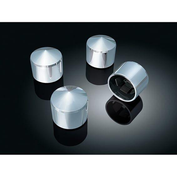Twin Cam peaked rocker box bolt cover 4-pk