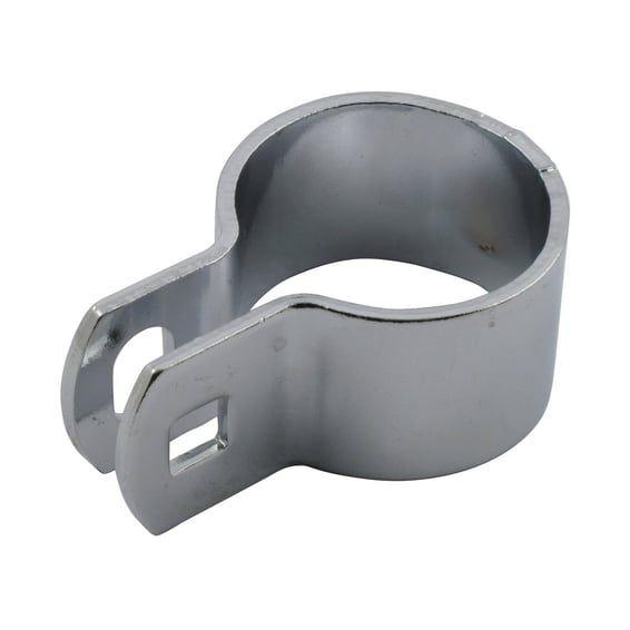 OEM style exhaust header bracket 1-3/4". Chrome