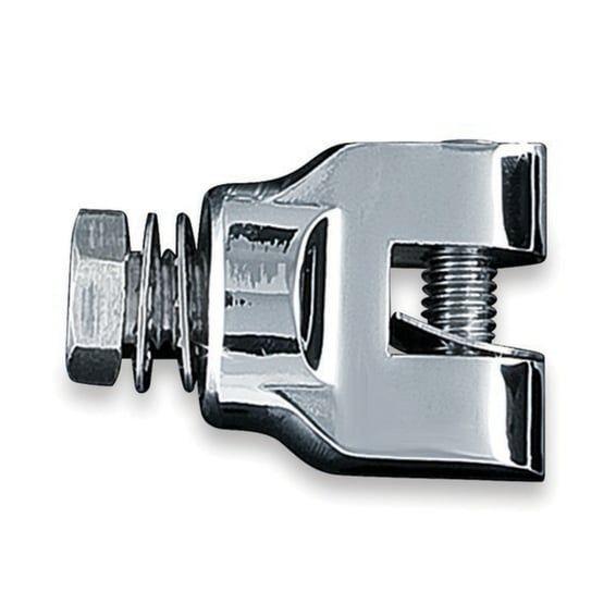 Magnum foot peg clevis. short. Chrome