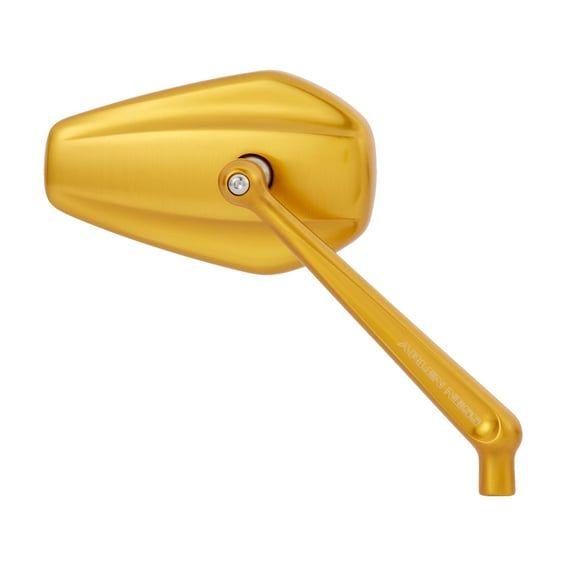 Mini stocker billet mirror right gold