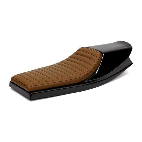 Flat Racer SCR14 seat. Dark brown