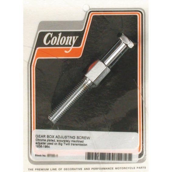transmission adjuster bolt. Chrome
