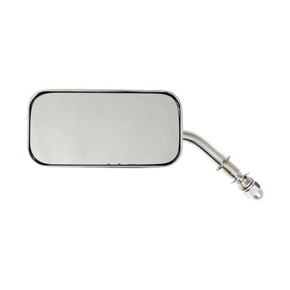 Box mirror. Chrome