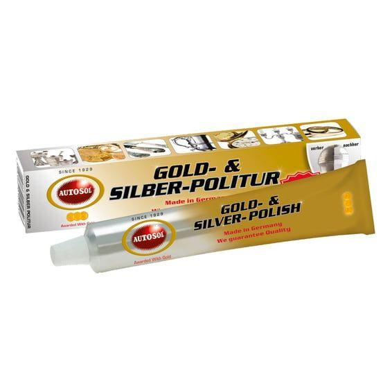 Gold- & Silver Polish. Tube 75cc
