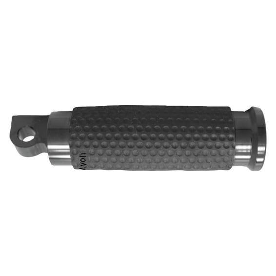 Avon Folding foot pegs Air Gel, black anodized