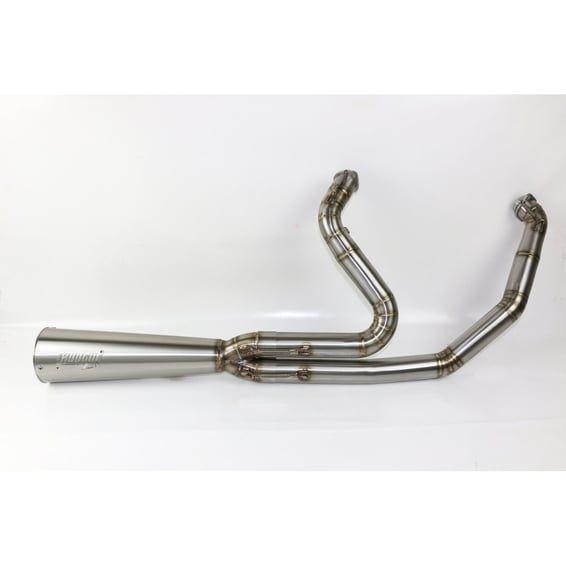 Next Level 2-1 exhaust system. Clear stainless