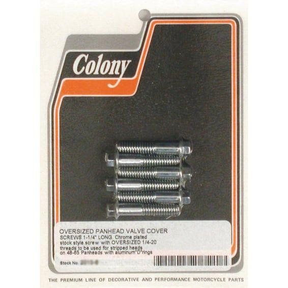 oversized Panhead rocker cover screw set
