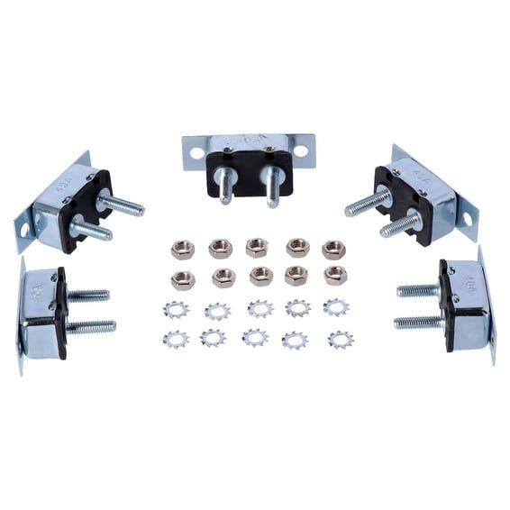 Circuit breaker, automatic. Dual mount, metal. 40A