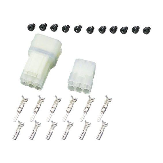 Type HM waterproof connector kit. 6-pin