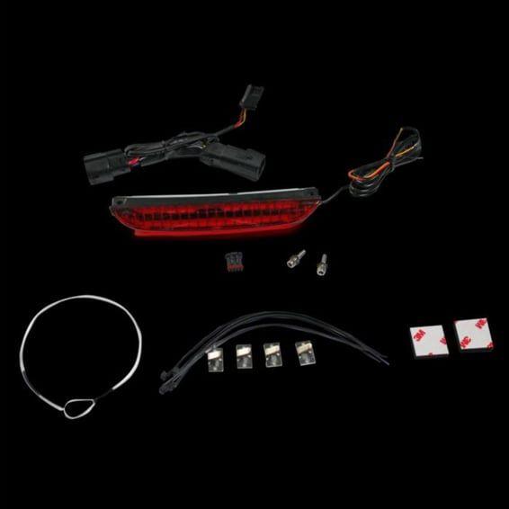 luggage rack LED light bar. Red lens