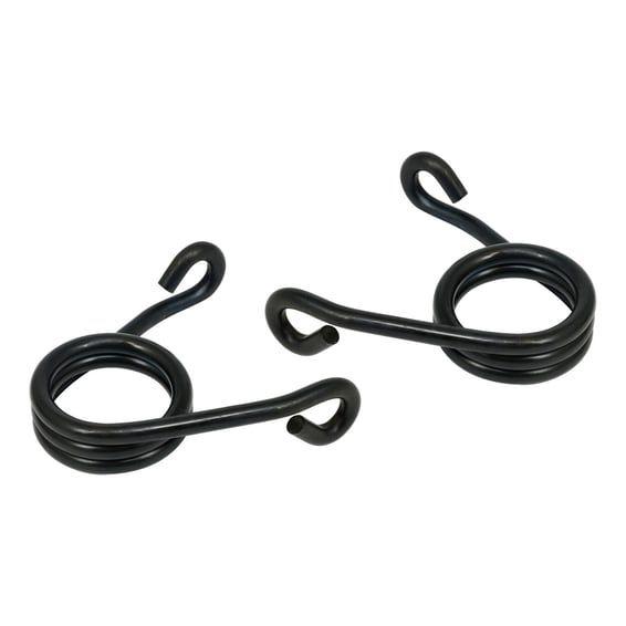 Scissor solo seat spring, black 3"